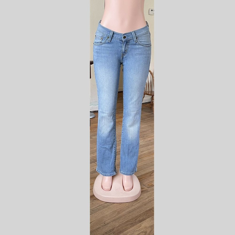 Levi's curvy Cut Denim Jeans Size 5 M Lik NW - Picture 2 of 11